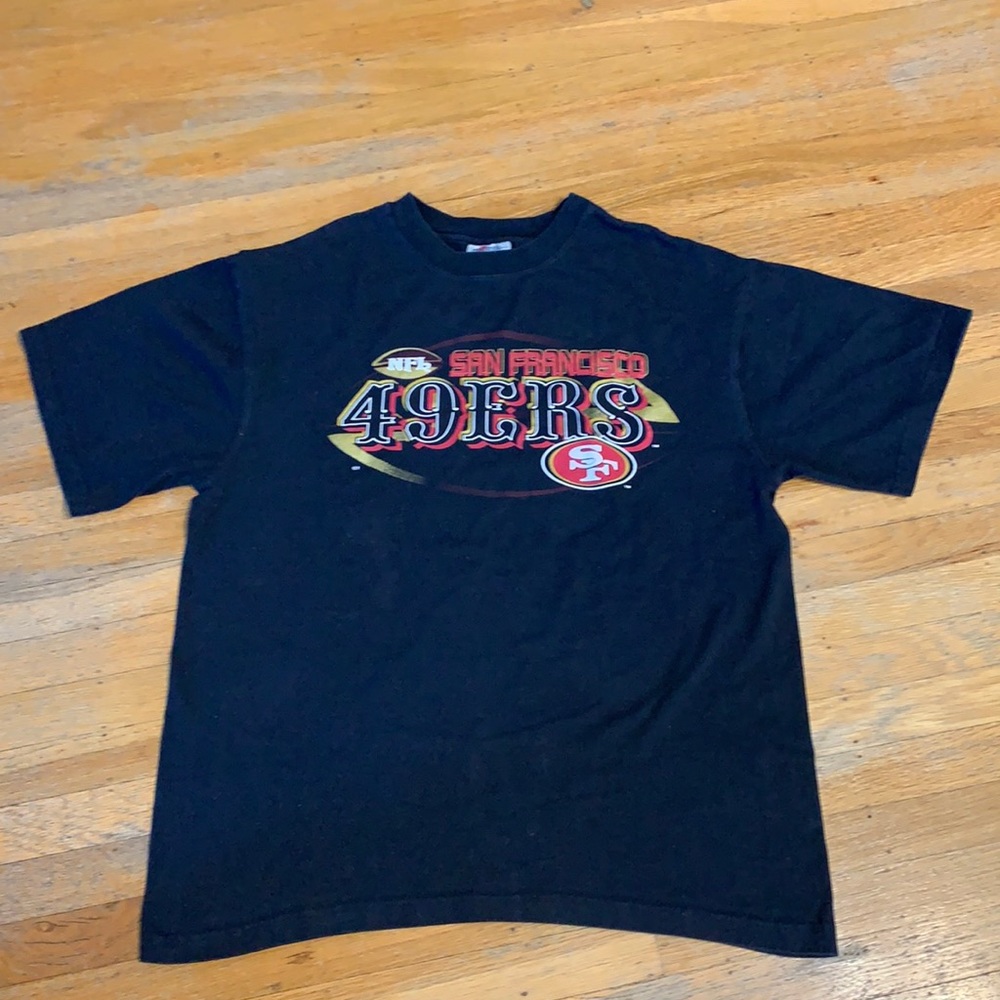 Vintage Majestic SF 49ers shirt men size large